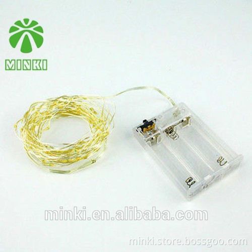 Incredible New 2M20leds LEDs Copper Wire outdoor camping Led Bulb copper string battery power operated Lamp Christmas SPCA